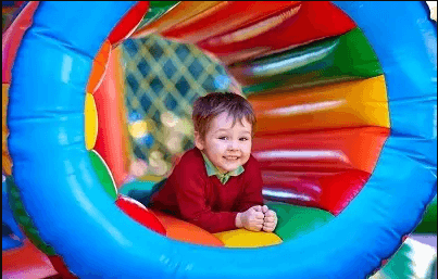 bouncy castles